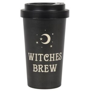 Bamboo Travel Mug Witches Brew