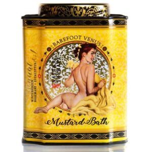 100% Natural Mustard Bath Tin