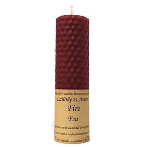 Element Fire Beeswax Spell Candle