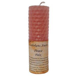 Peace Beeswax Spell Candle