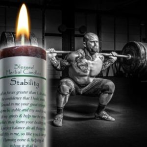 Stability Blessed Herbal Candle