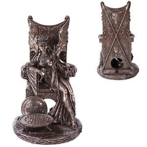 Maeve Celtic Goddess Wood or Bronze Finish Statue