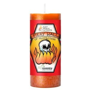Aunt Jacki's Ultimate Fiery Wall of Protection Candle image