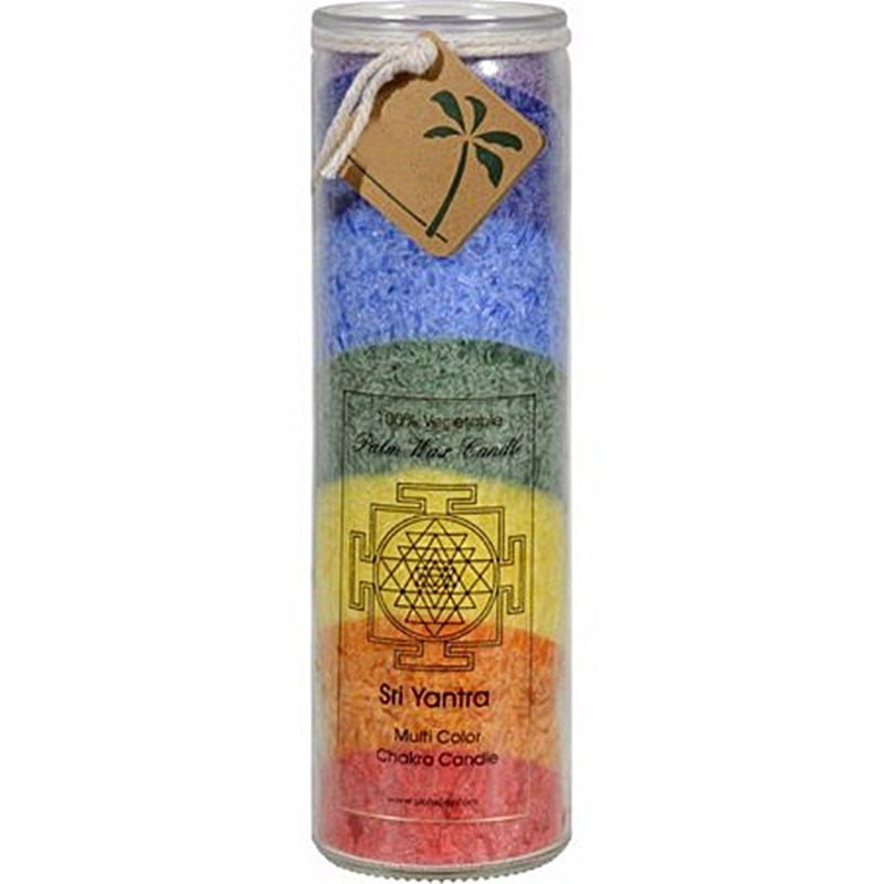 Chakra 16oz Jar Candle: Rainbow