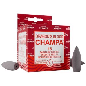 Dragon’s Blood Champa Backflow Incense Cones made in Canada The Zen Shop Oshawa Durham Region