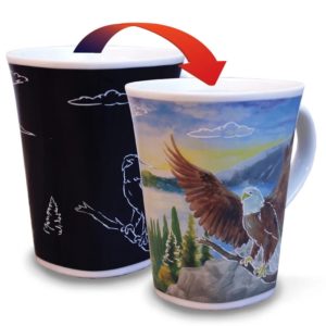 Eagle Colour Changing Story Mug