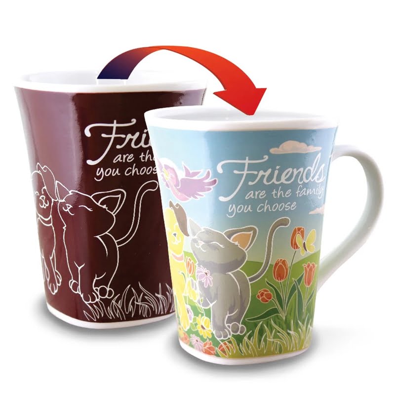 Friend Colour Changing Story Mug