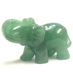 Green Aventurine Elephant