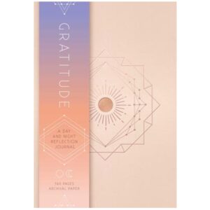 Gratitude Day and Night Reflection Journal image