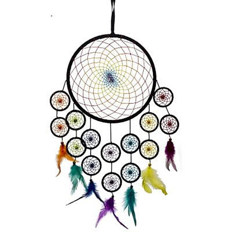 Dreamcatcher: Chakras Black Suede
