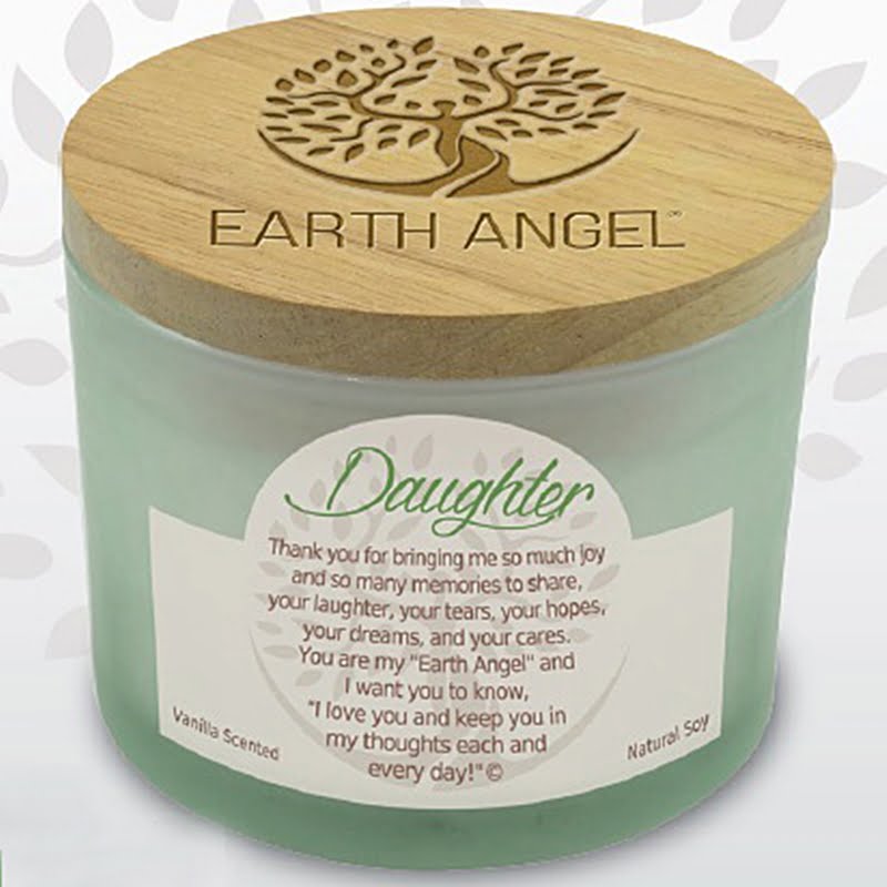 Earth Angel Daughter Candle