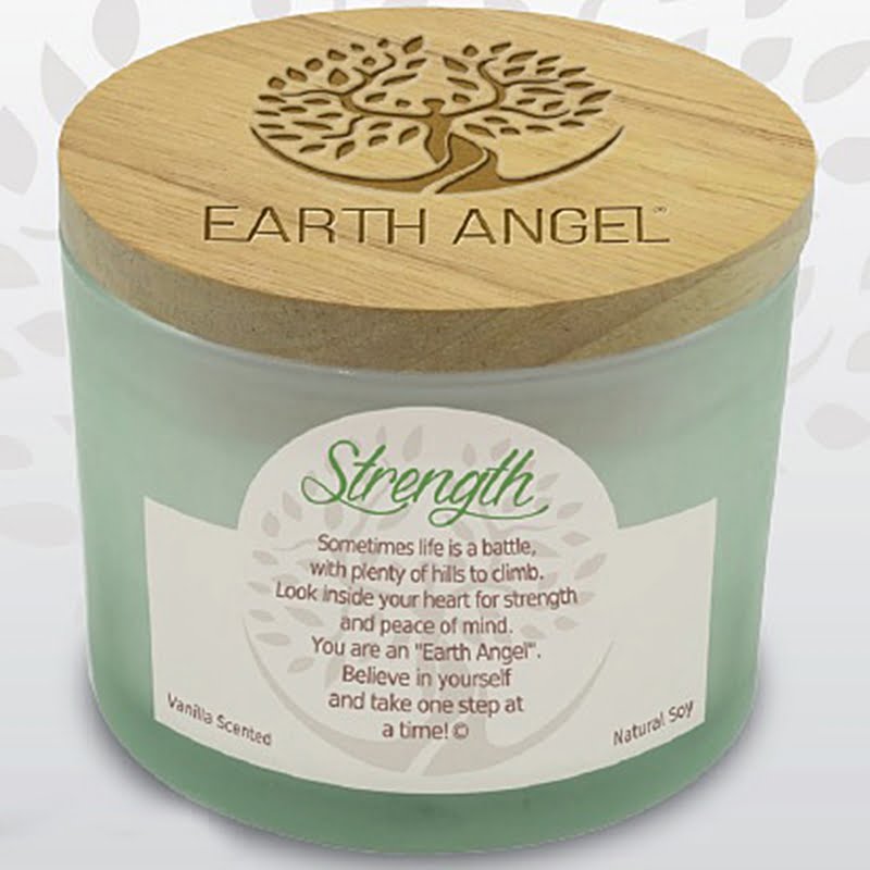 Earth Angel Strength Candle