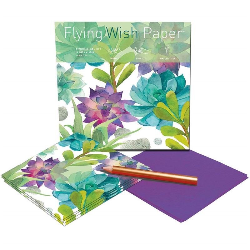 Cactus Garden Flying Wish Paper Package