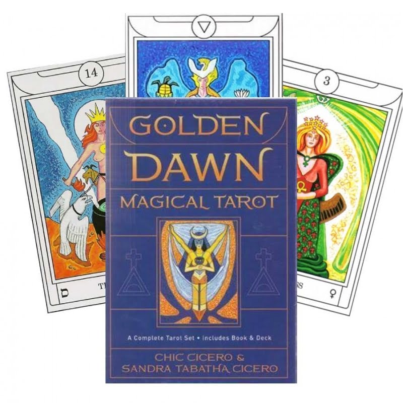 Golden Dawn Magical Tarot Box