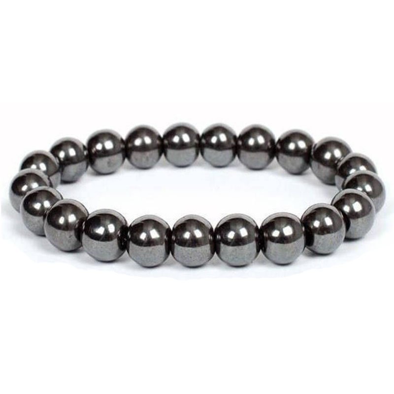 Hematite 8mm Stretch Bracelet
