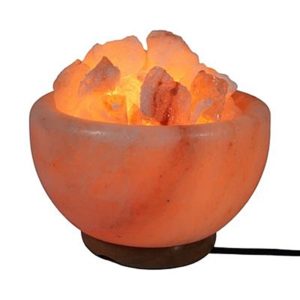Himalayan Salt Lamp Fire Bowl 4 sizes