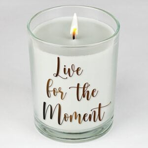 Live For The Moment Inner Voice Candle