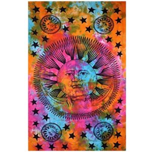 Celestial Tie Dye Multi Colour Large Tapestry