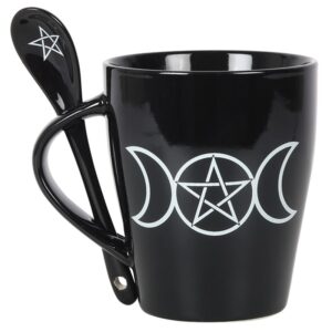 Triple Moon Mug & Spoon Set