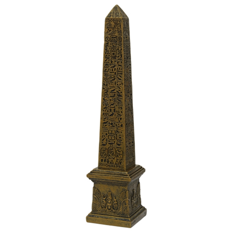Obelisk 10 Inch Bronze Statue