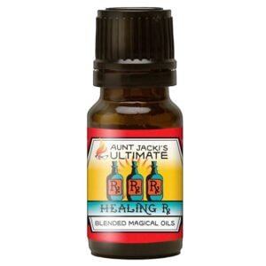 Aunt Jacki's Ultimate Healing Rx Oil bottle