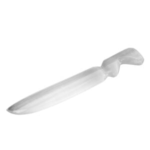 Selenite Athame 8"-9"