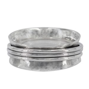 Sterling Silver Meditation Ring ZSMN90044