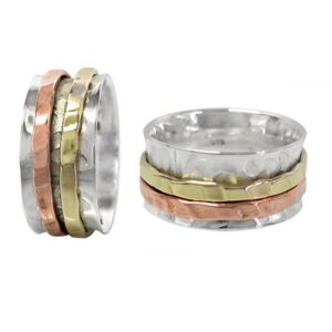 Sterling Silver Meditation Ring ZSMN90926