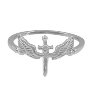 Sterling Silver Wings & Sword