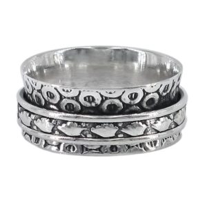 Sterling Silver Meditation Ring ZSMN91080