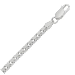 Sterling Silver Box Chain 2.4mm