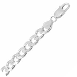 Sterling Silver Curb Chain 6.7mm