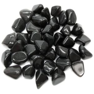Pile of Tumbled Apache Tears stones