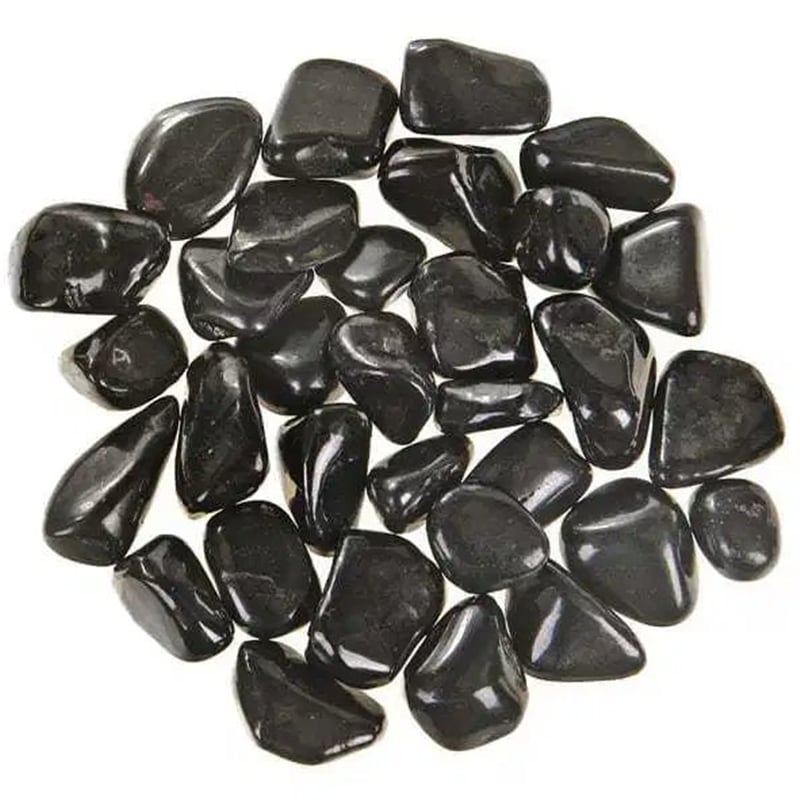 Pile of Tumbled Shungite stones