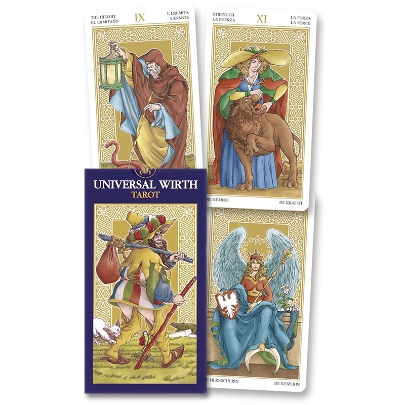 Universal Wirth Tarot Cards and Box