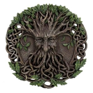 Greenman Celtic Tree Wall Plaque