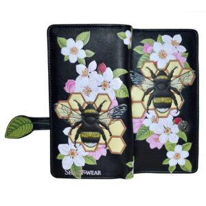 Bumble Bee Black Women's Wallet