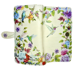 Hummingbird Vintage Garden Cream Women's Wallet