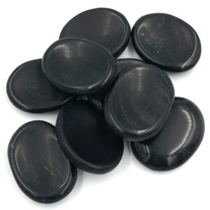 Black Obsidian Worry Stone assortment