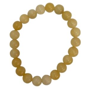 Yellow Calcite 8mm Stretch Bracelet