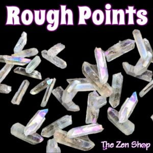 Rough Crystal Gemstone Points