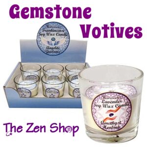 Gemstone Soy Votive Candles
