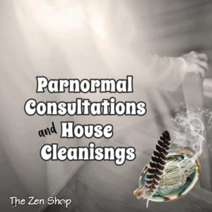 Ghost and sage to represent Paranormal Energy Consultants