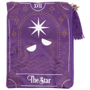 Zippered Tarot Card Bag The Star image