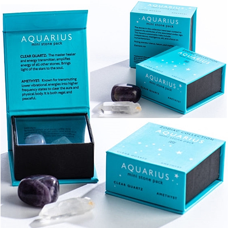 Aquarius Zodiac Mini Stone Pack